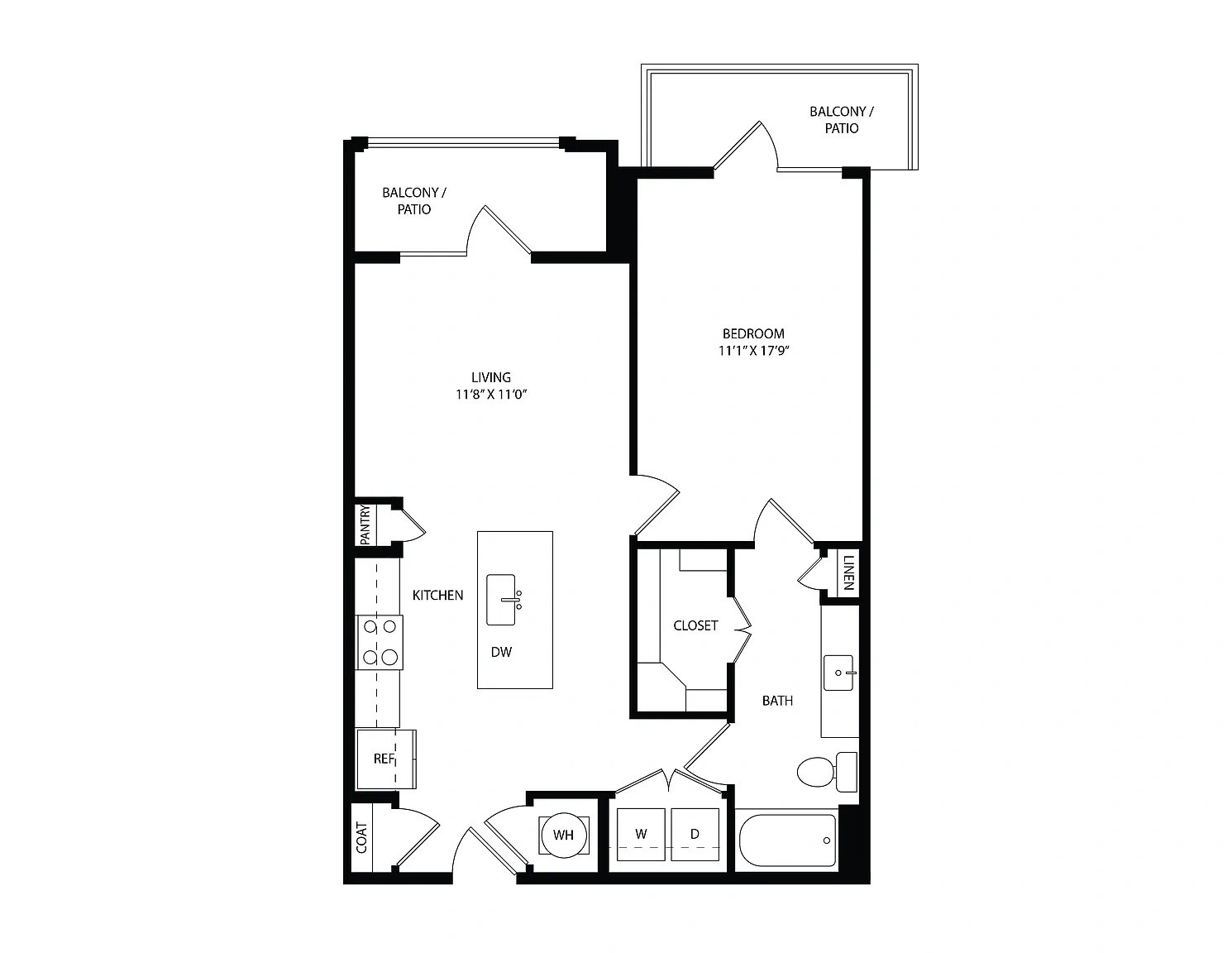 Jefferson Merritt Park – Floor plan