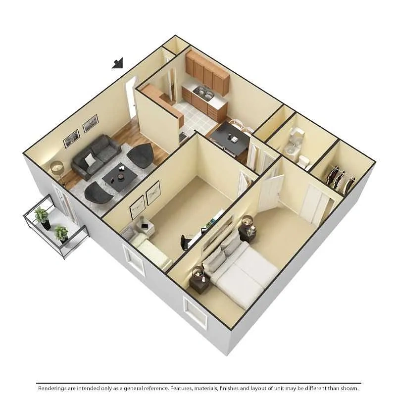 Andover Apartments – 2 Bedroom Premium