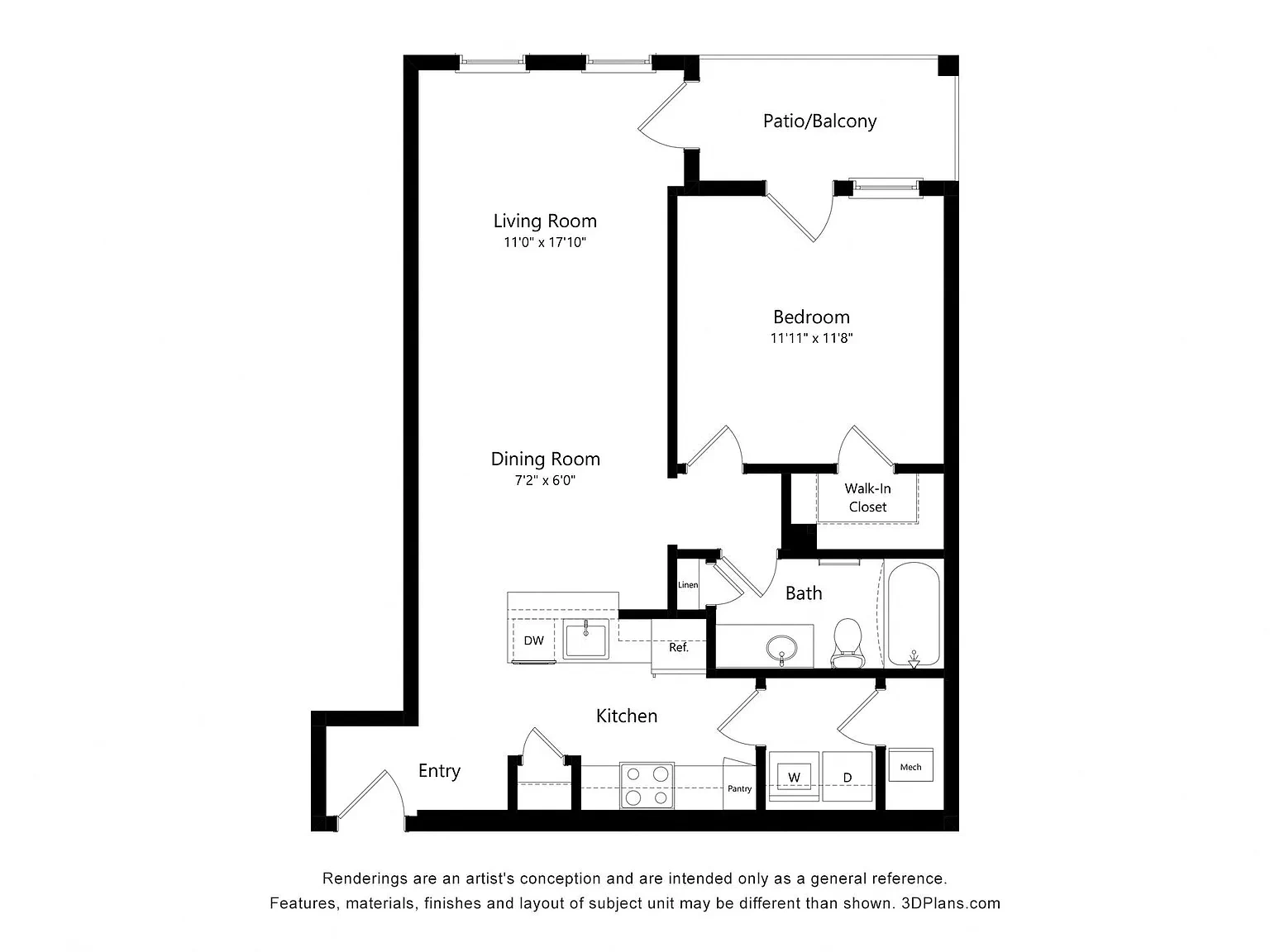 24 at Bloomfield – Floor plan