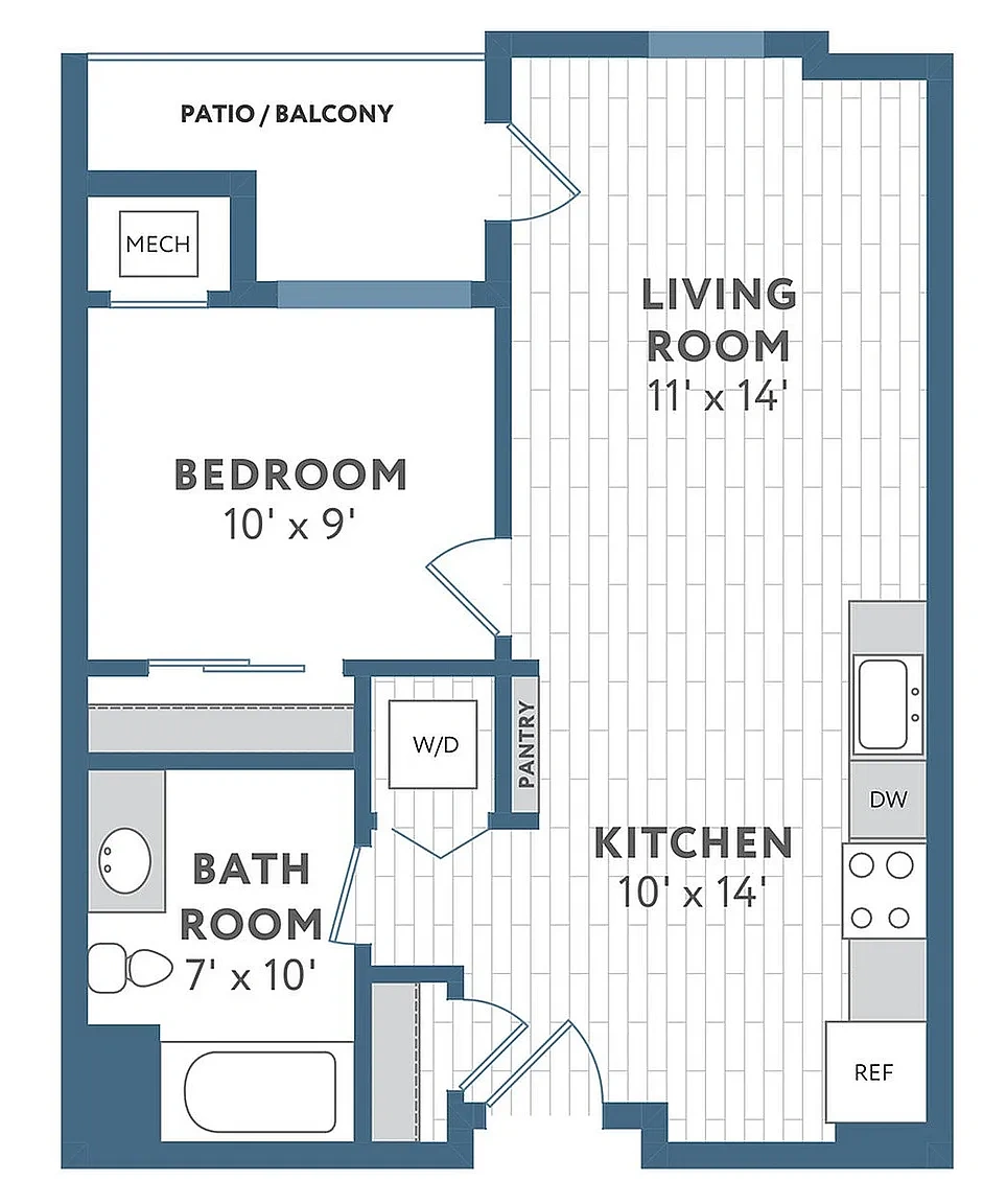 22 Slate – Floor plan