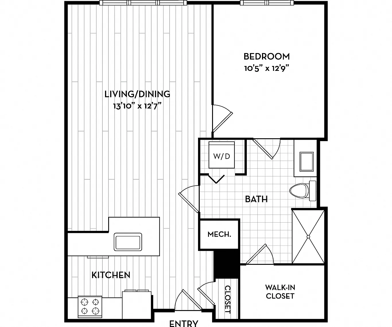 Malden Square Apartments – Floor plan