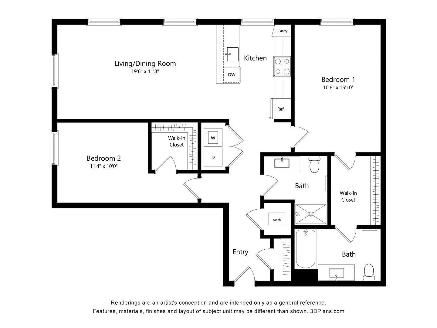 Ardea Pointe at Mill Pond – Floor plan