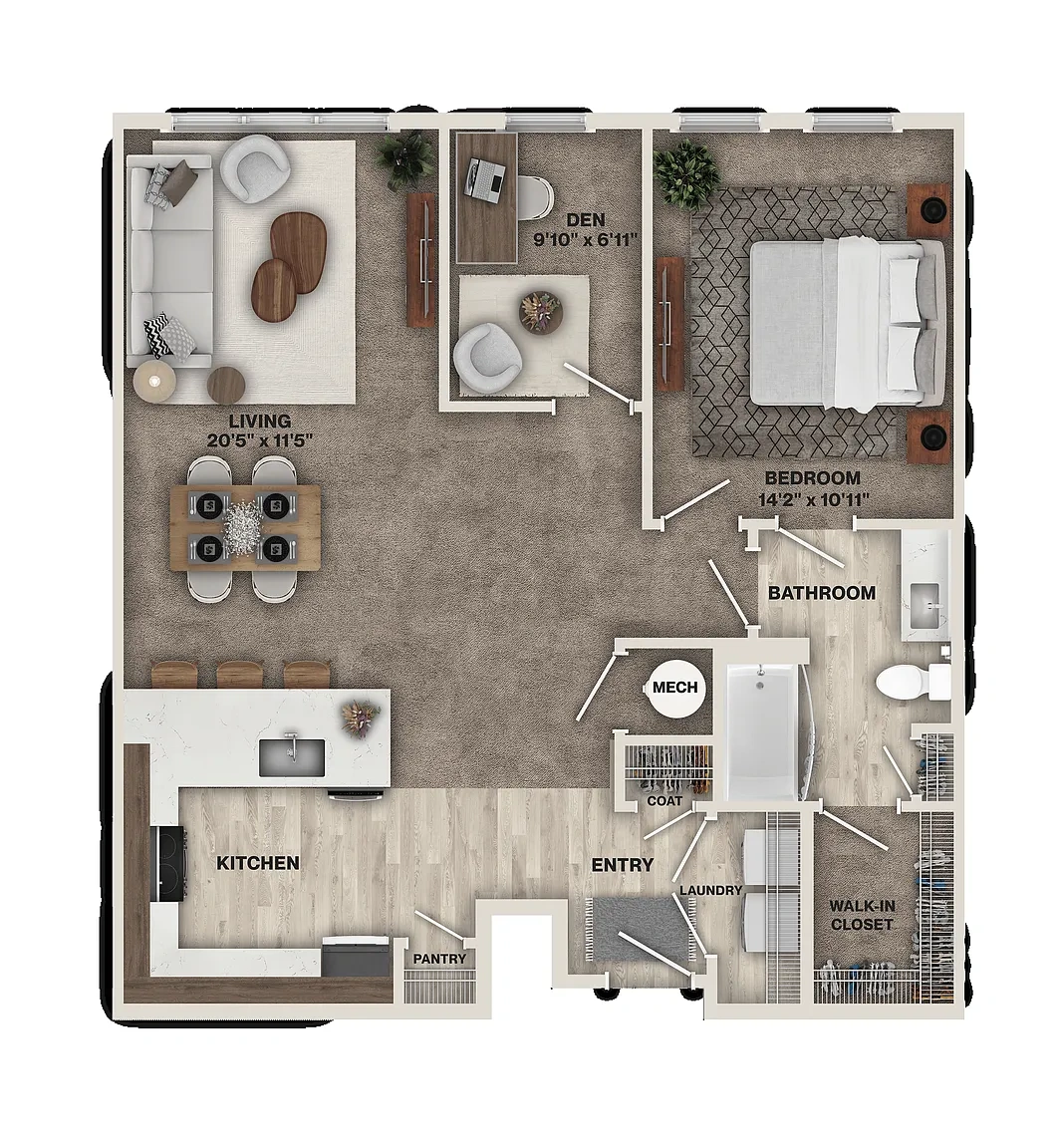The District at Deerfield Residences – Floor plan