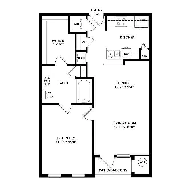 The Metro – Floor plan