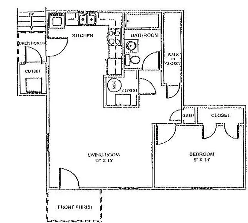 Lakeside Villas Apartments – Floor plan