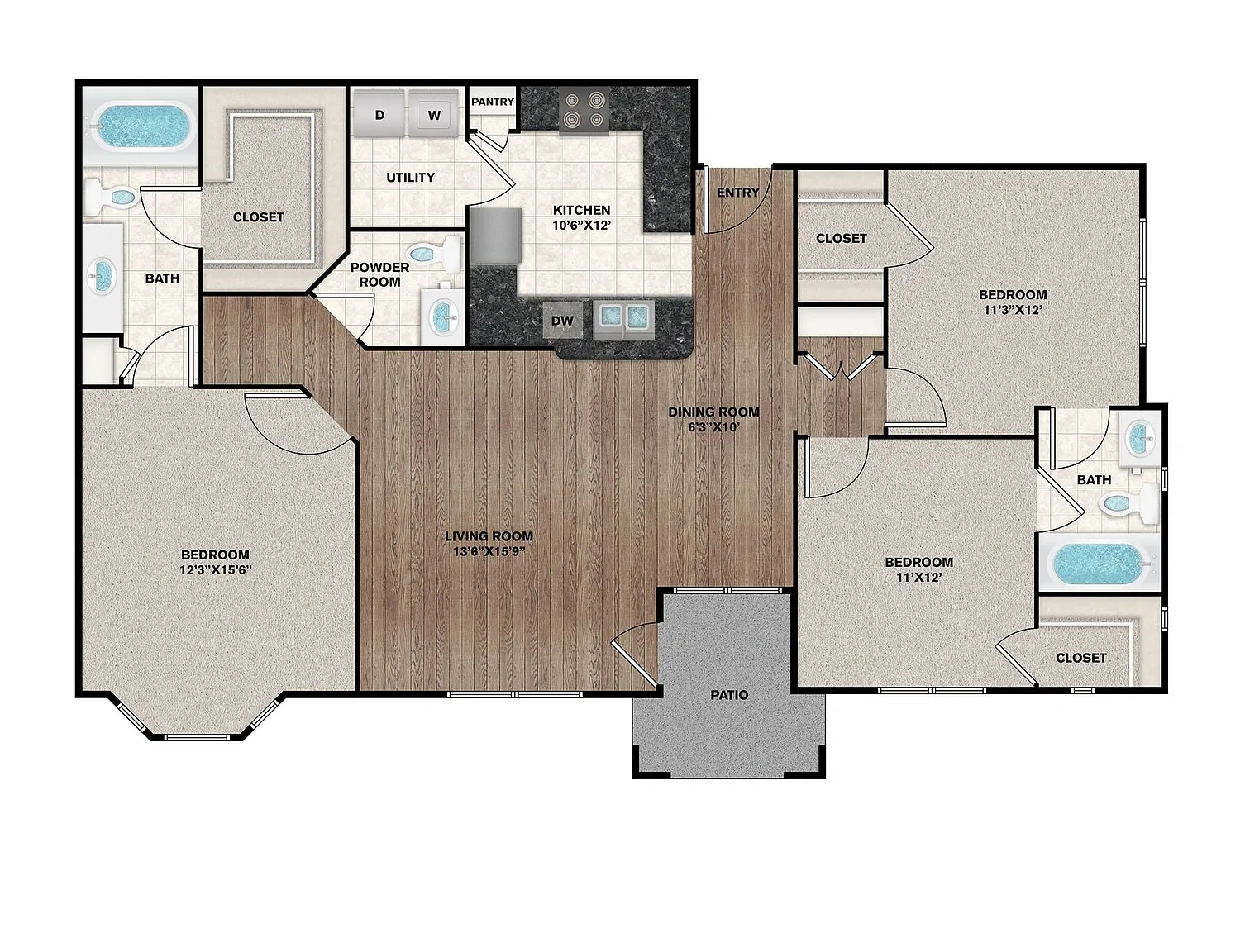 Flats on Chapel – Floor plan