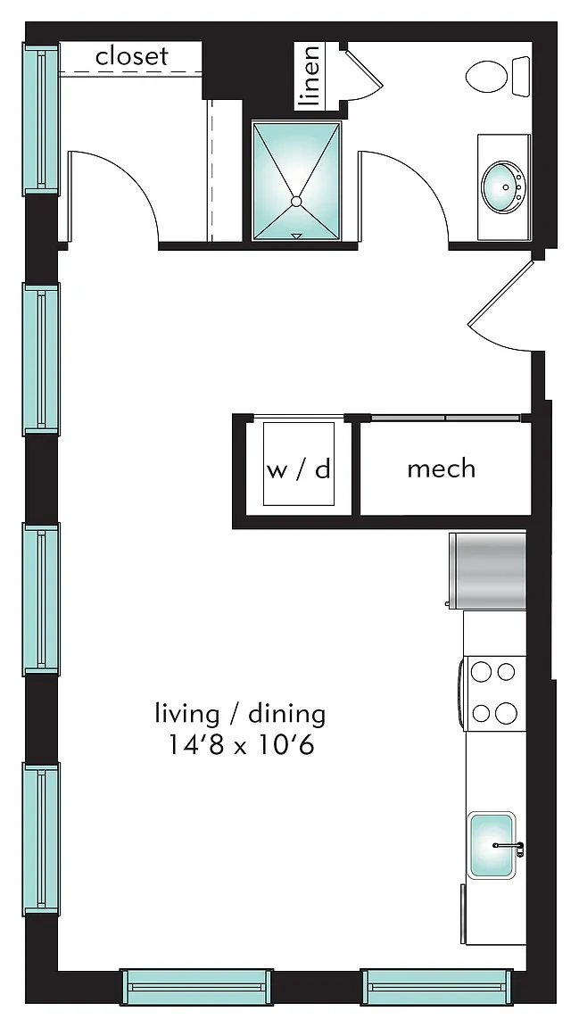 The Tannery – Floor plan