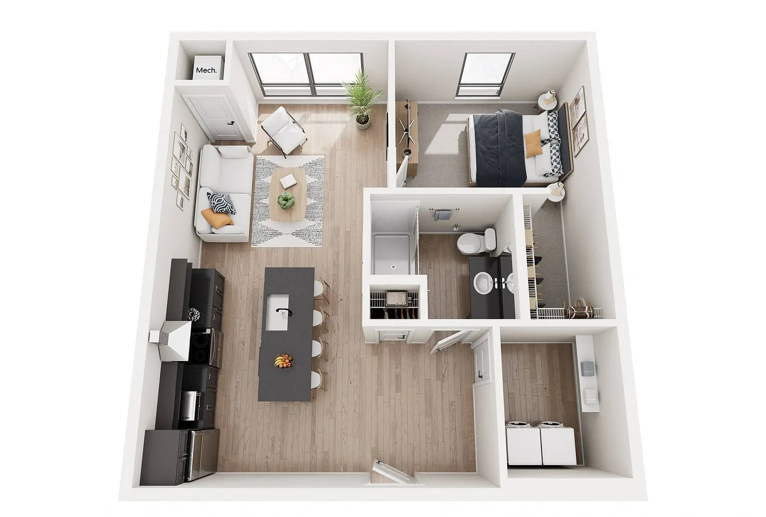 Riverhouse Apartments – Floor plan