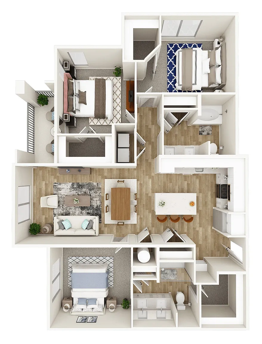 Olympus by the Sea – Floor plan