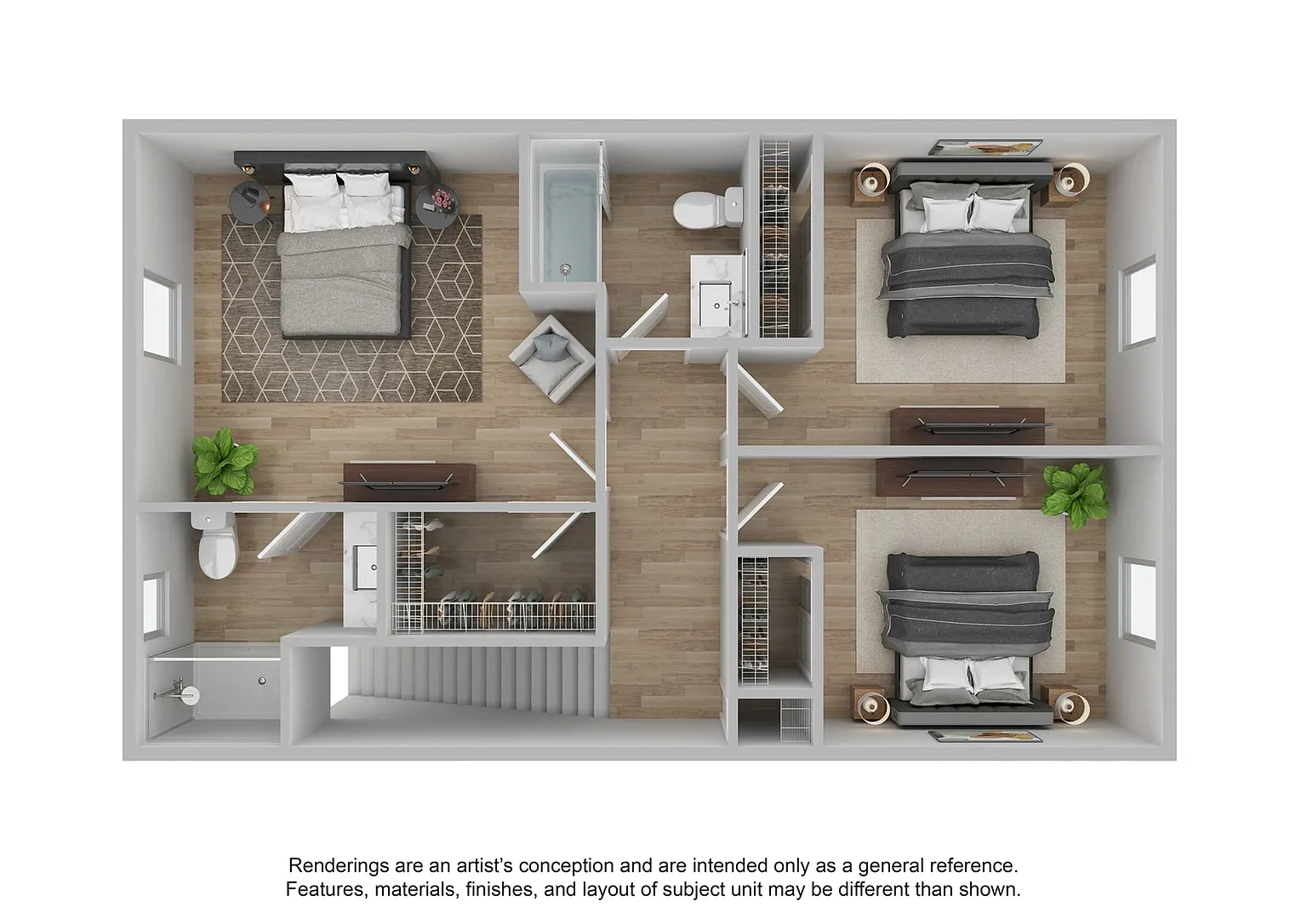 Hilliard Summit Apartments – Floor plan