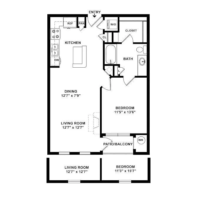 The Metro – Floor plan