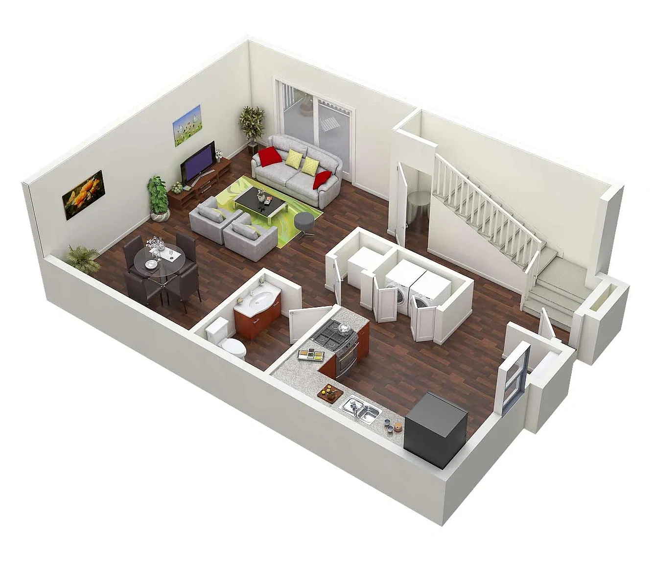 Stonewater Apartments – Floor plan