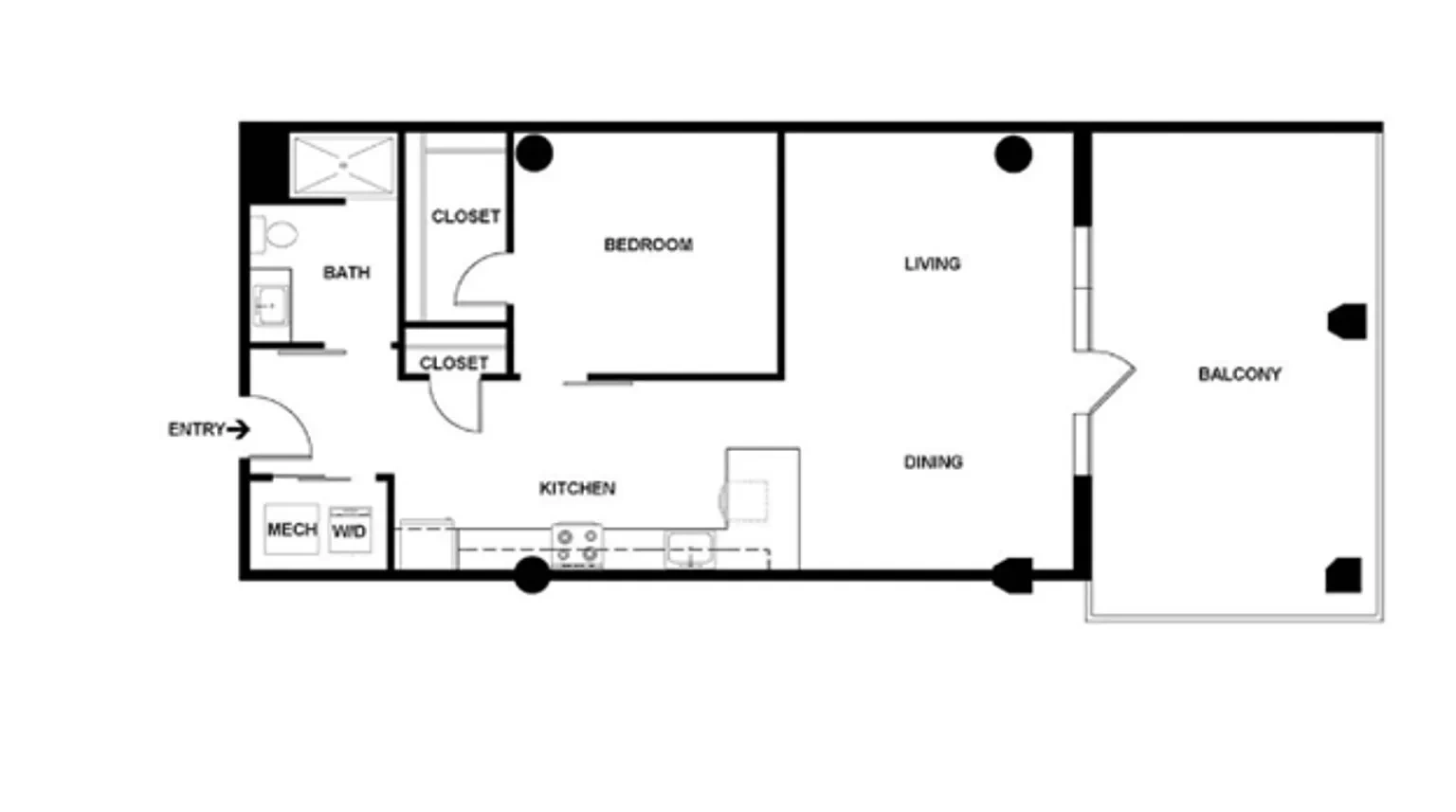 Hercules Apartments – Floor plan