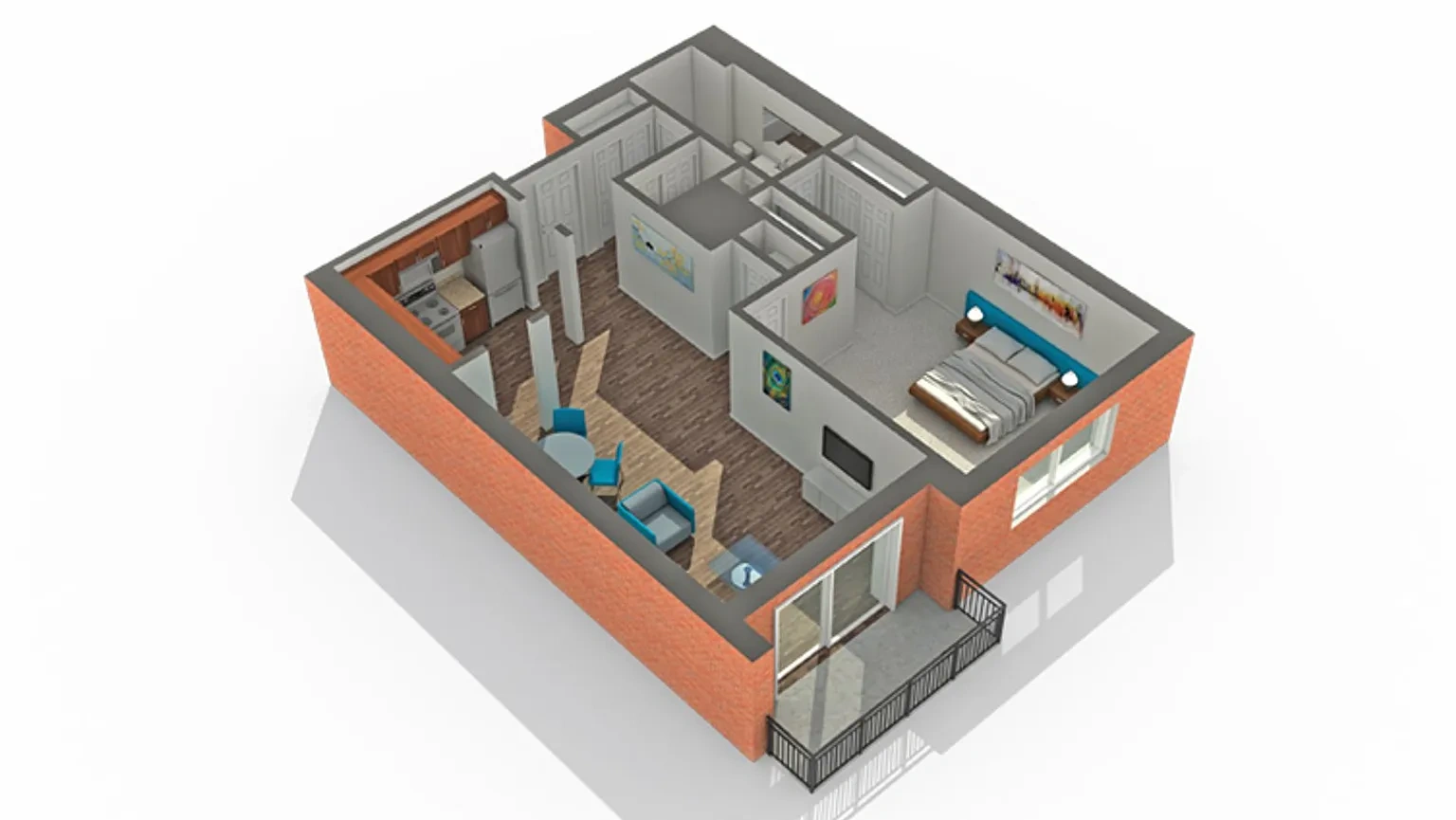 The Landing at Town Center – Floor plan