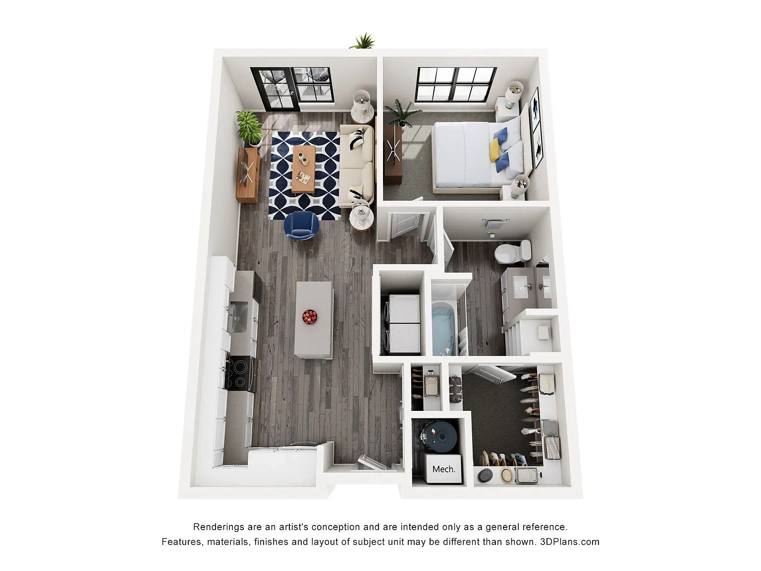The August – Floor plan