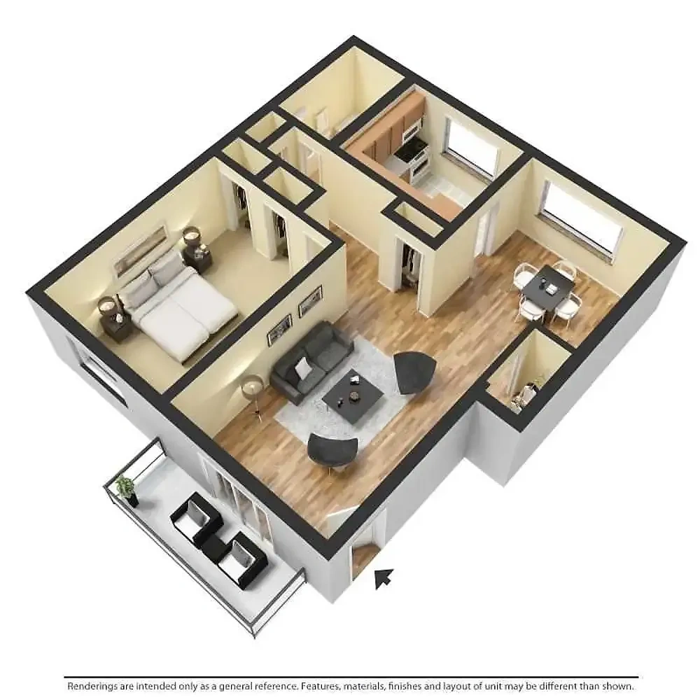 Rustic Ridge Apartments at Rockaway – Floor plan