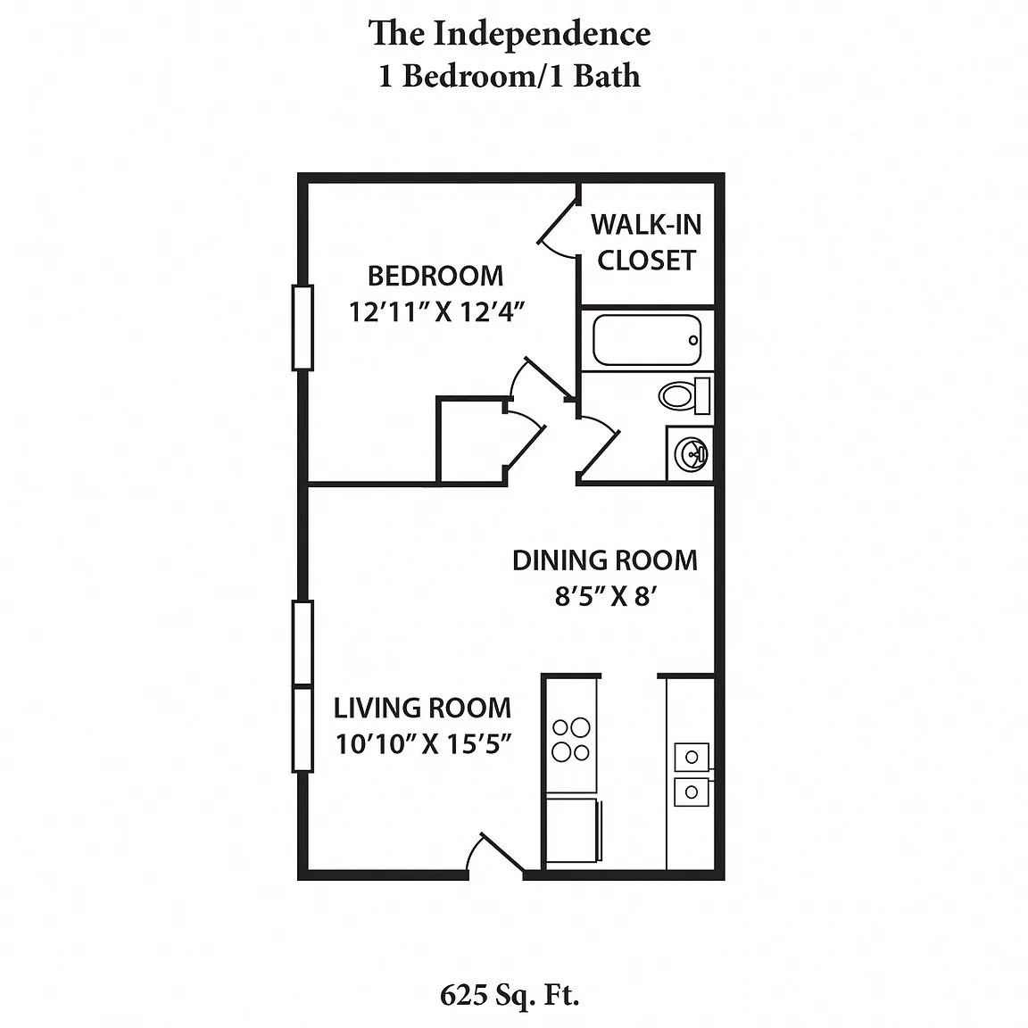 Revere Village Apartments – Floor plan