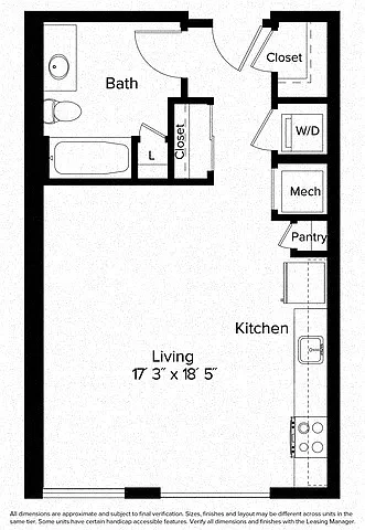 Fort Totten Square – Floor plan