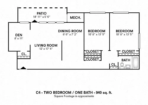 Brookdale at Mark Center Apartment Homes – Floor plan