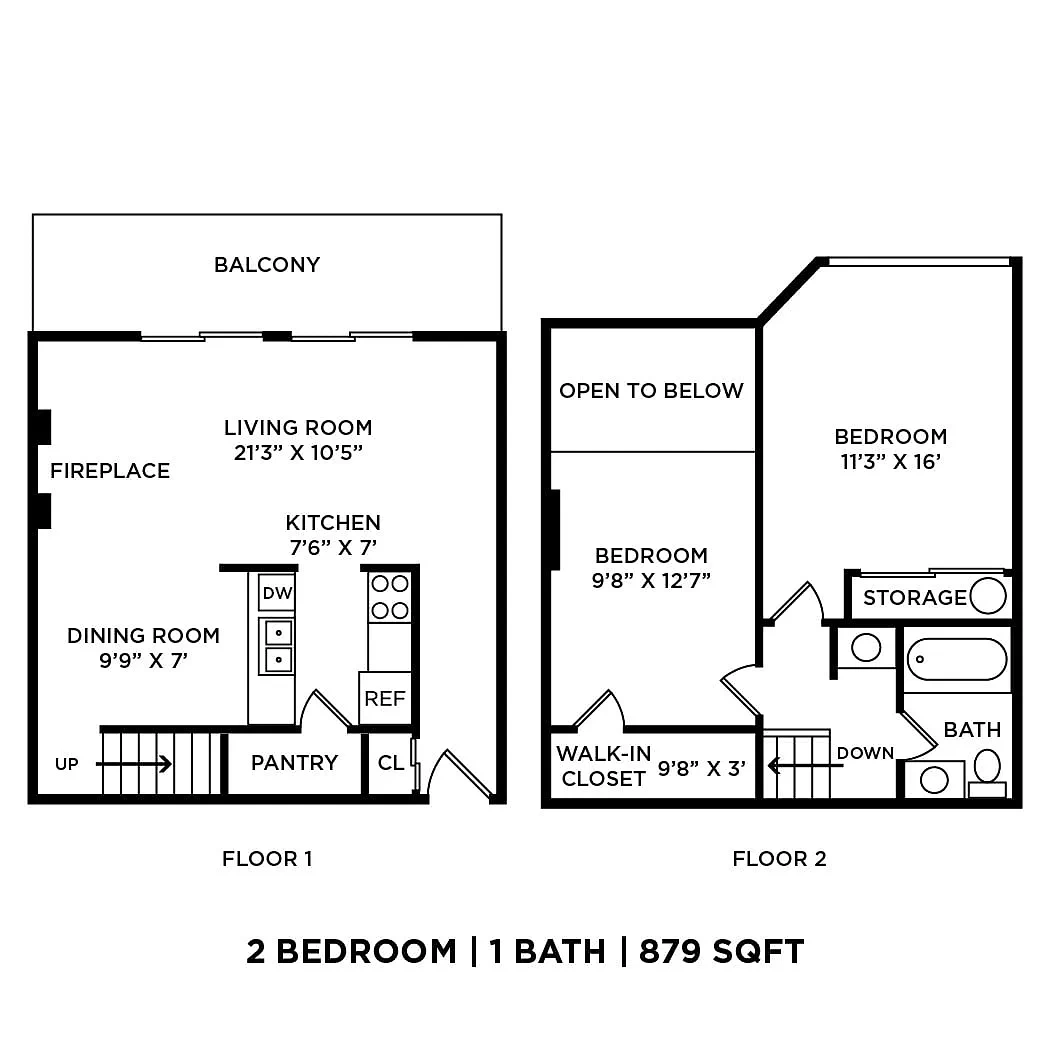 Merriman Valley Apartments & Townhomes – Floor plan