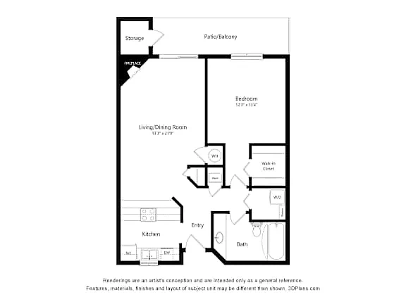 The Joliet at Lowry – Floor plan