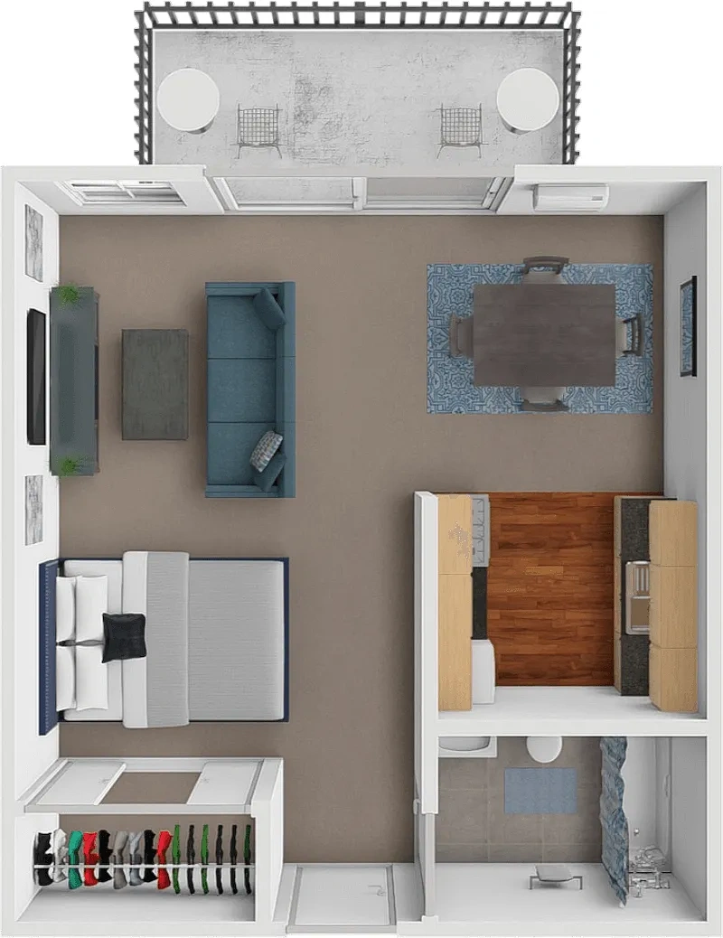 Lakota Lake Apartments – The Atwood