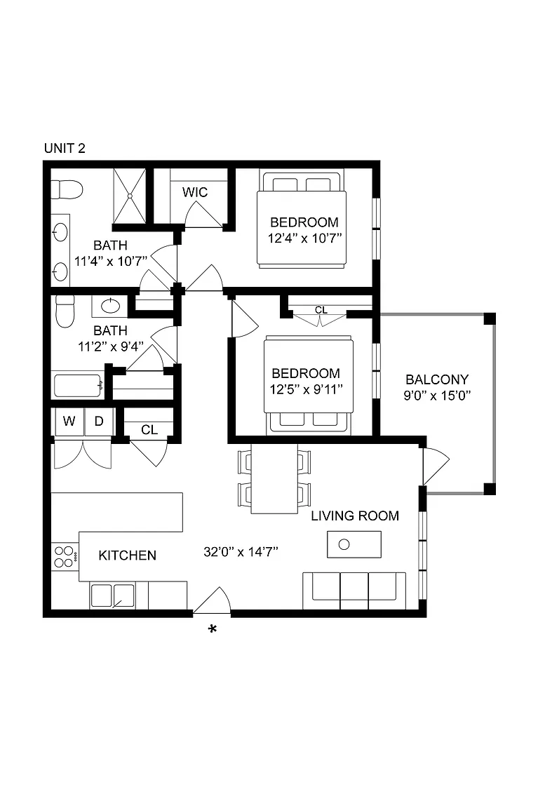 Weldon Place – Floor plan