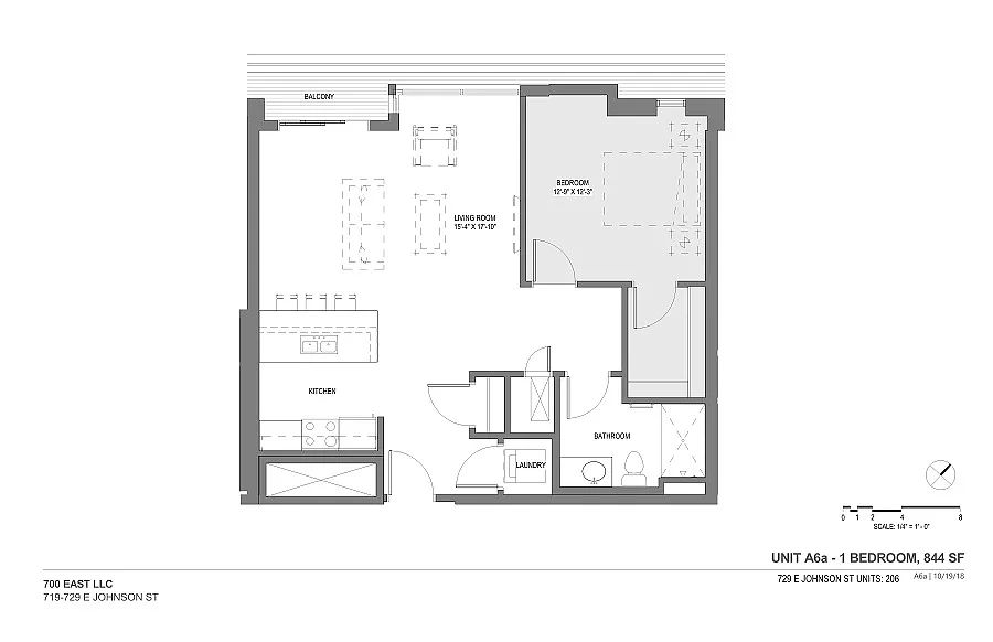 700 East Apartments – Floor plan