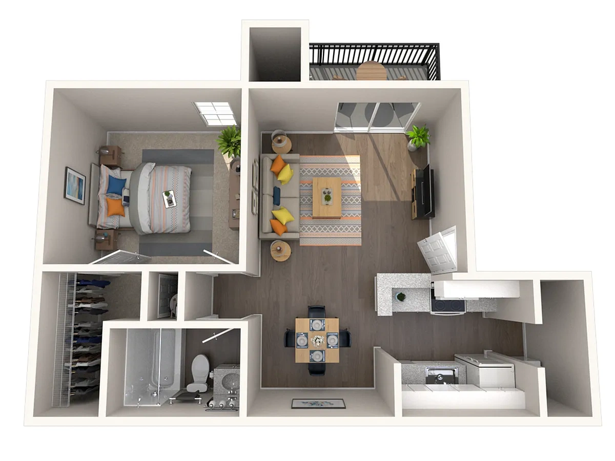 Driscoll Place Apartments – Floor plan