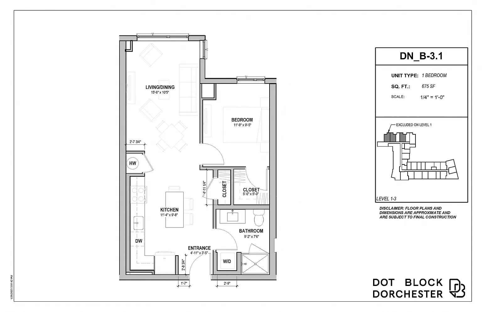 Dot Block – Floor plan