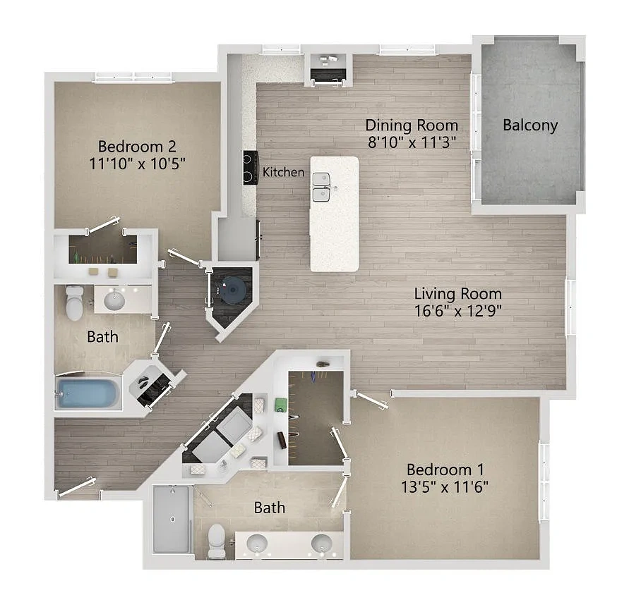 Aquatera – Floor plan