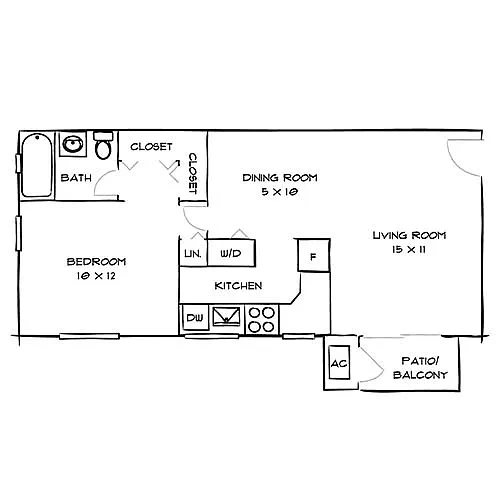 Foxchase – Floor plan