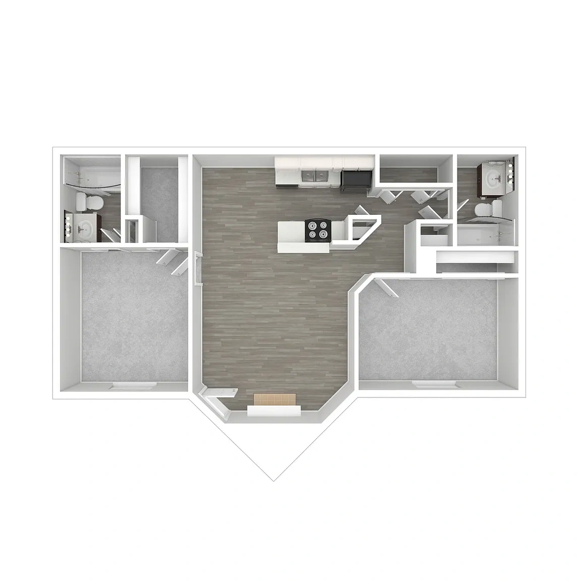 The Carmel – Floor plan