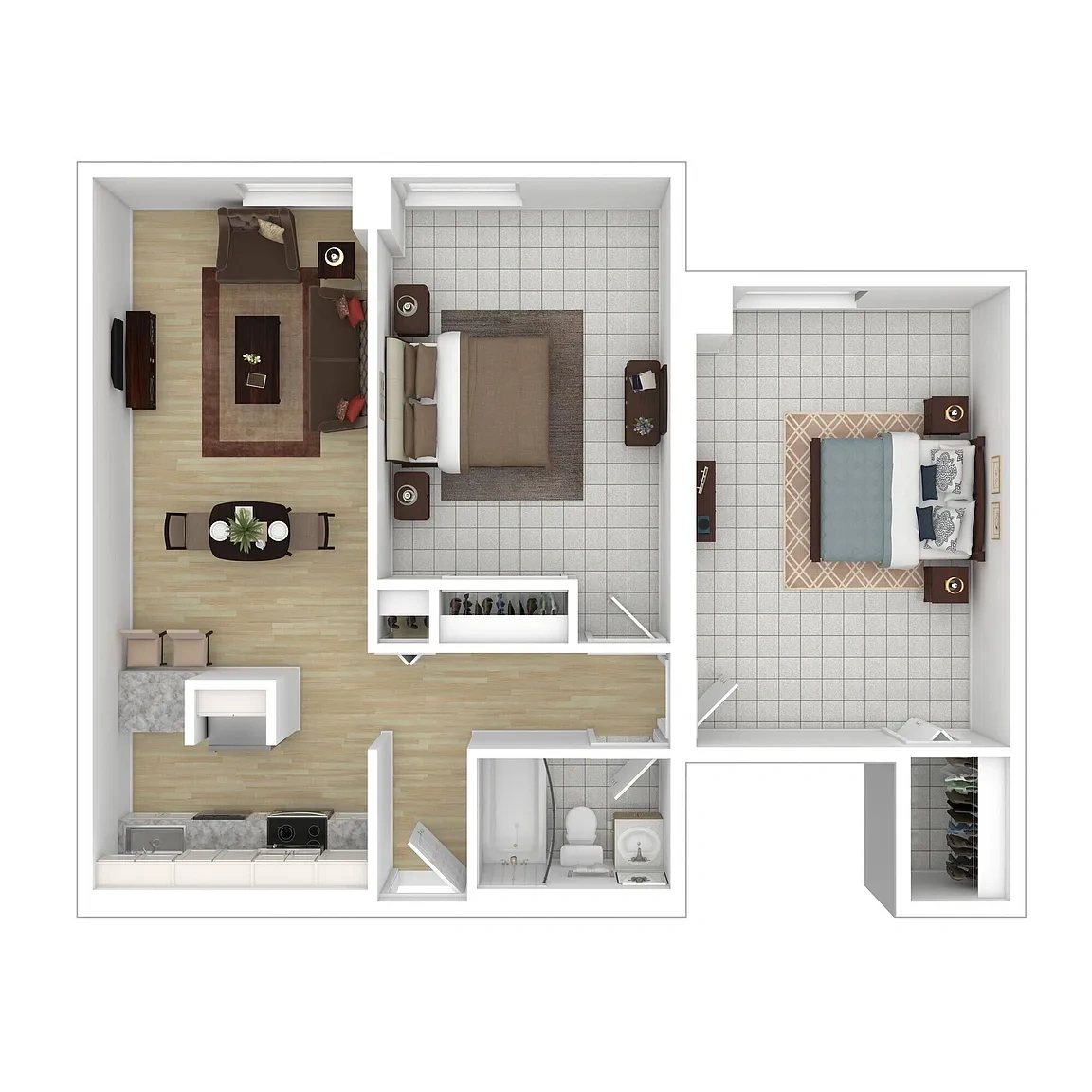 Village At Brookline – Floor plan