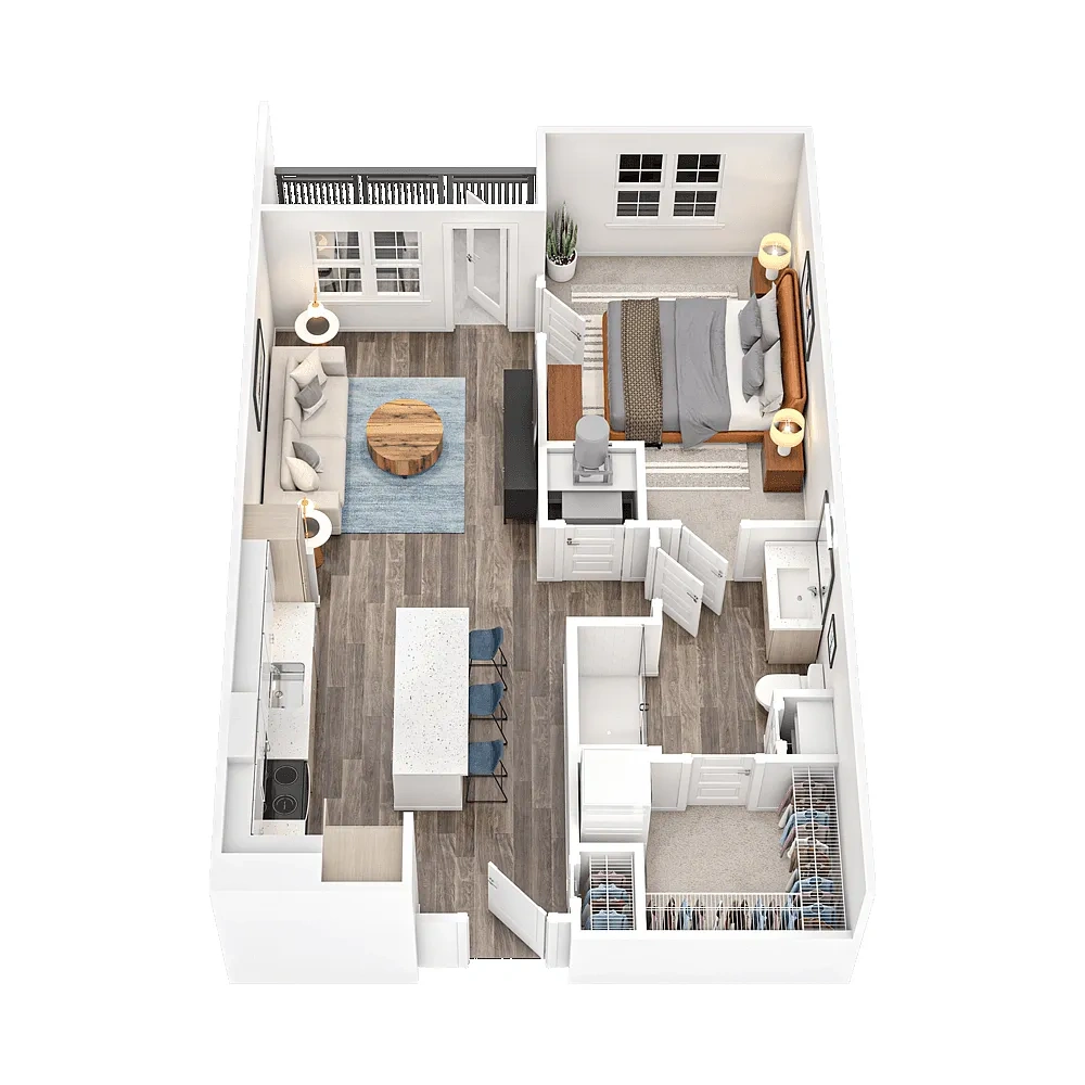 Vue at The Quarter – Floor plan
