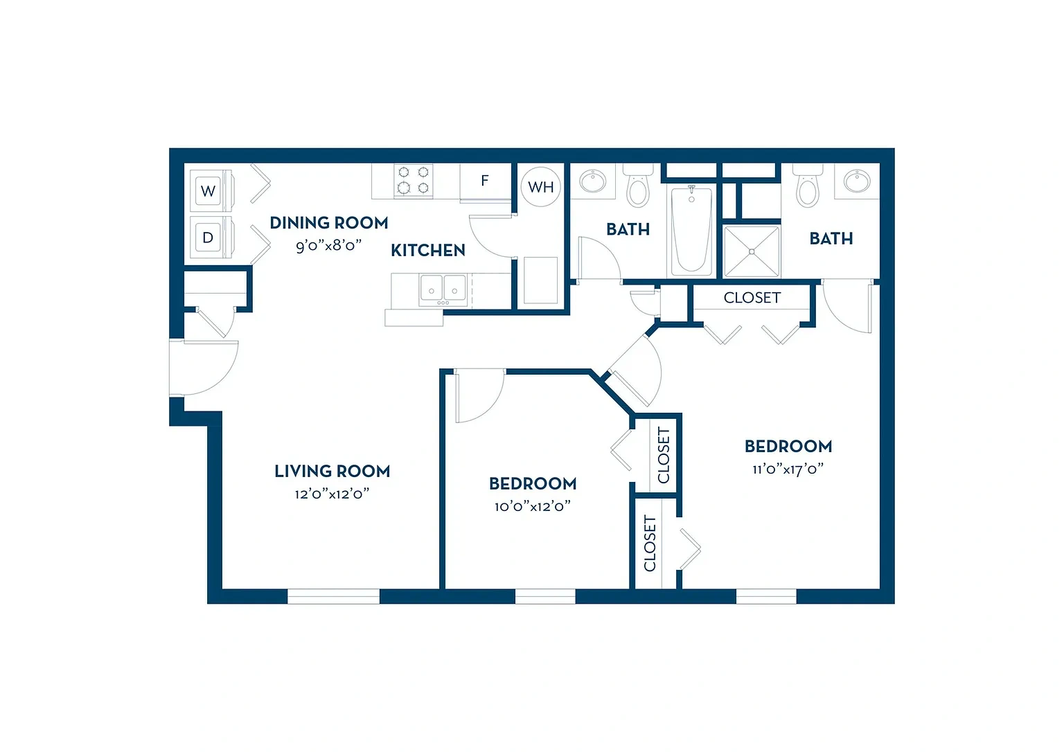 Collier Park Apartments – Floor plan