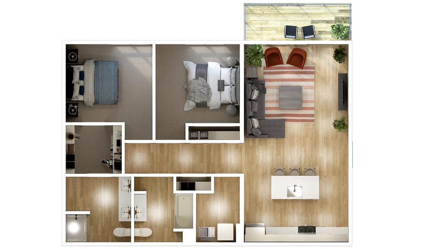 The Mill on Flax – Floor plan