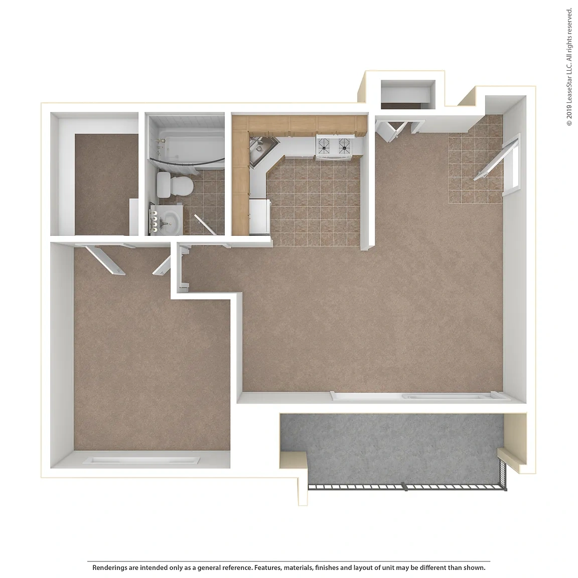 Suburban Park – Floor plan