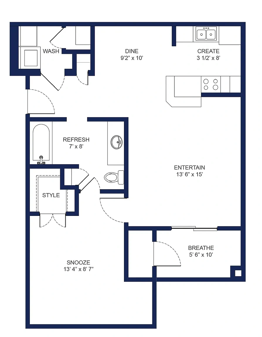 Mayfair at Carrollton – Floor plan
