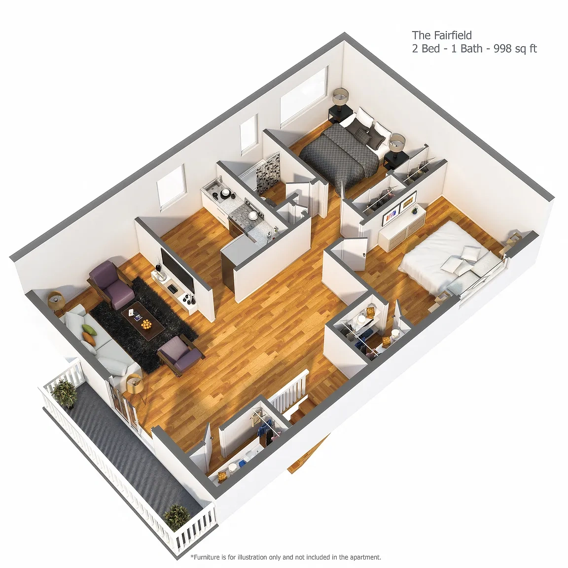 Troy Hills Village – Floor plan