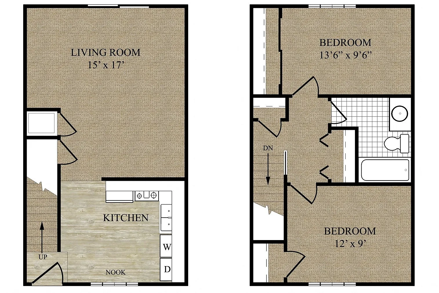 Riverview Apartments – Floor plan
