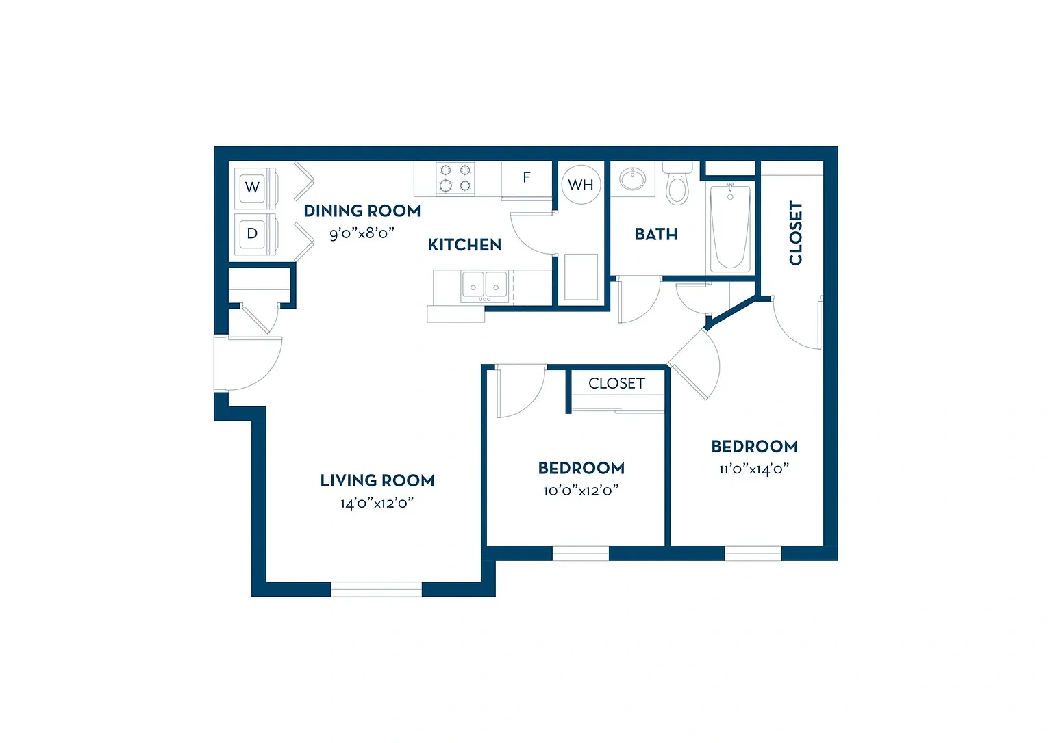 Collier Park Apartments – Floor plan