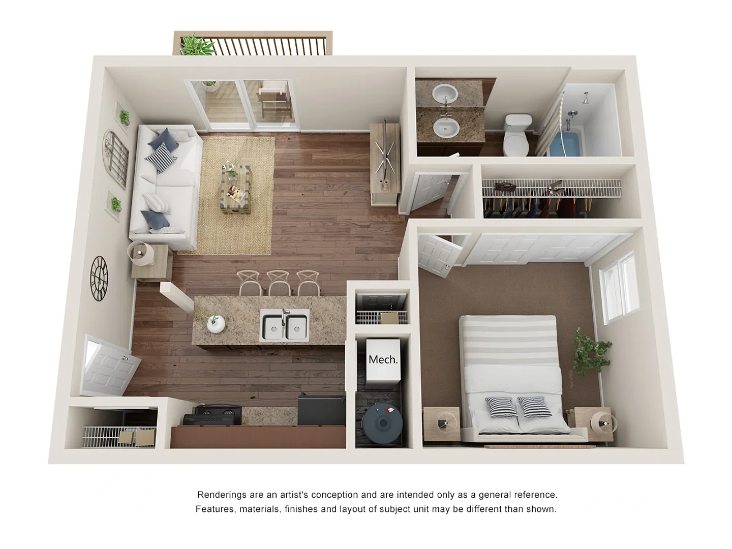 Brookhollow Apartments - BHA – Floor plan