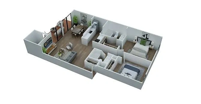 The Waverly on the Lake – Floor plan