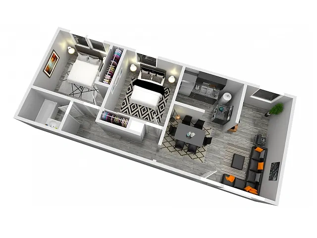 Tam Apartments – Floor plan