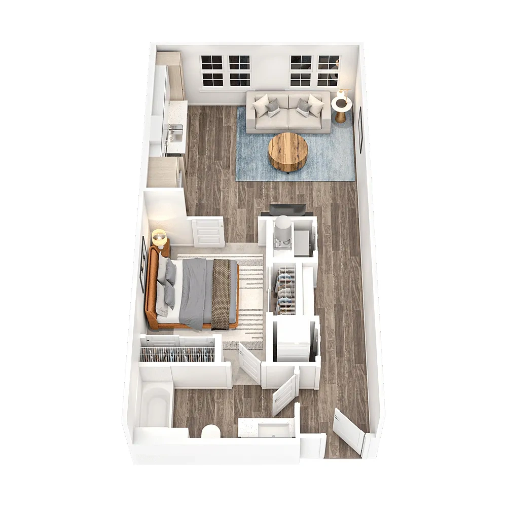 Vue at The Quarter – Floor plan