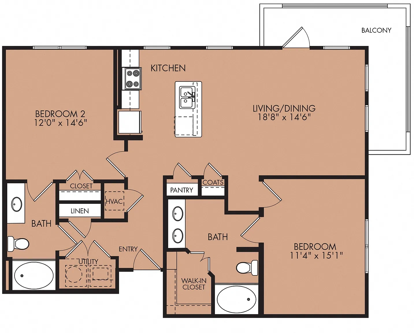 The Legend – Floor plan