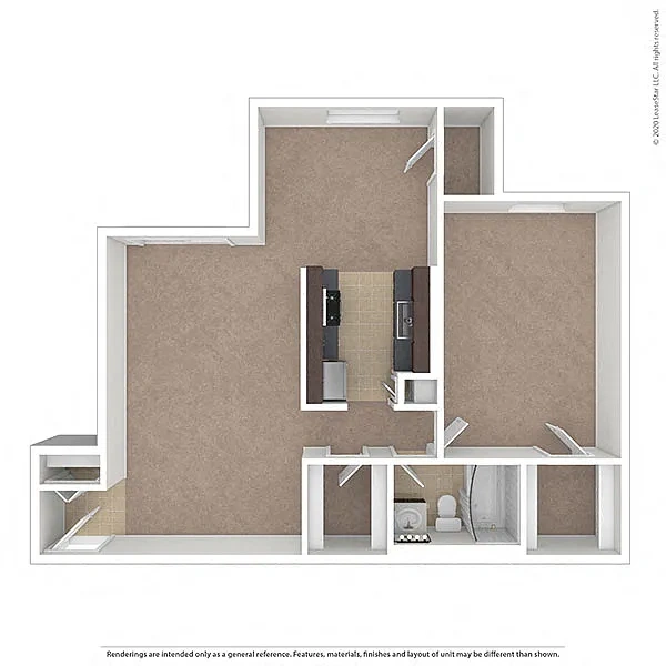 Oakton Park Apartments – Floor plan