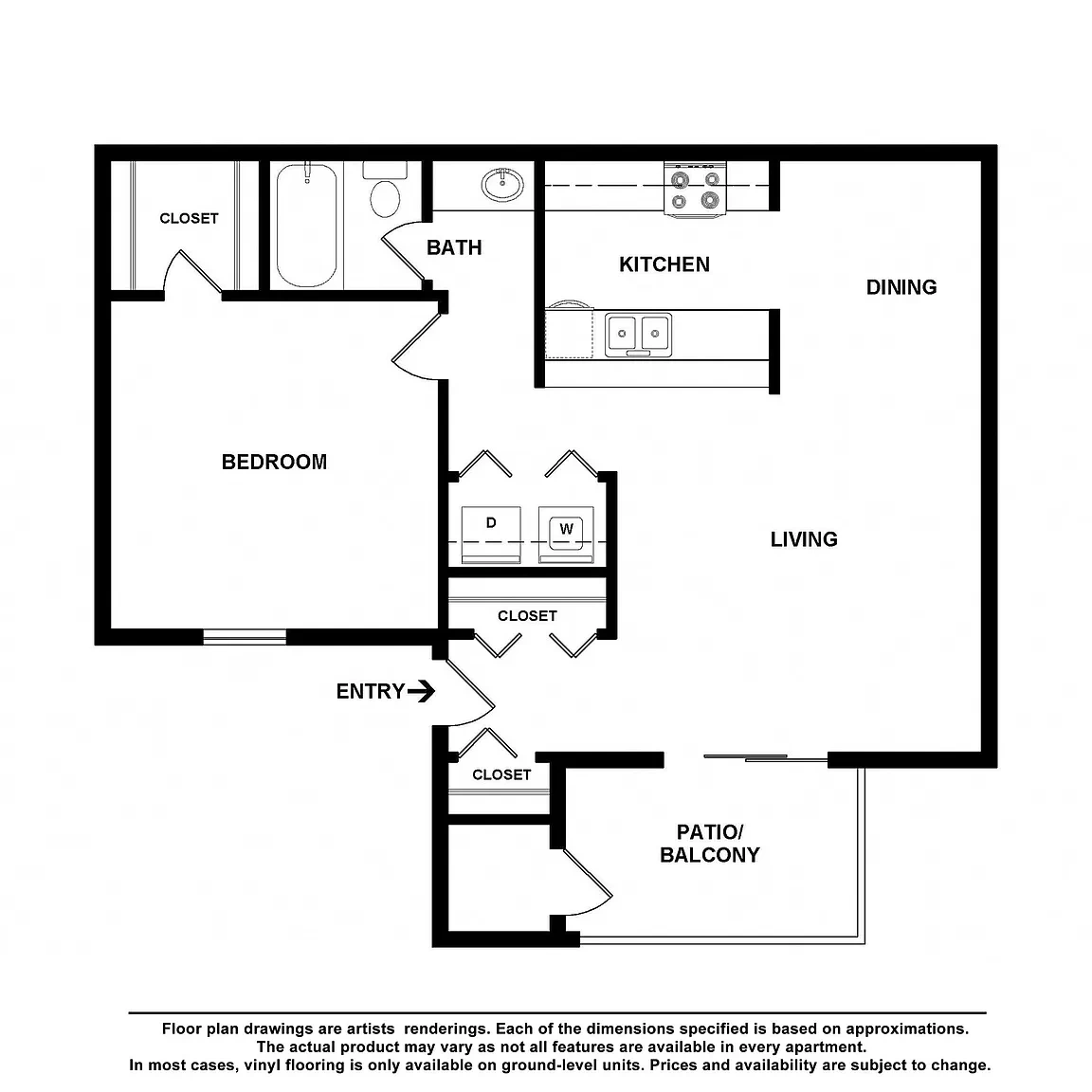 Lake Crossing – Floor plan