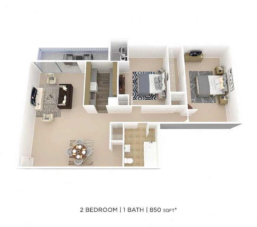 Northwest Crossing Apartment Homes – Floor plan